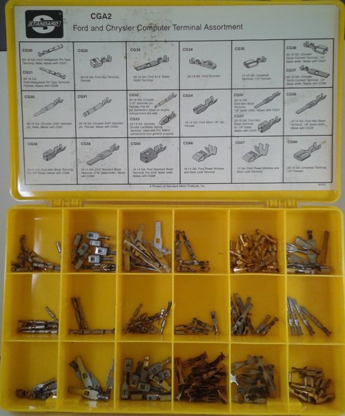Standard Motor Products CGA2 OEM Computer Terminal Assortment Ford & Chrysler