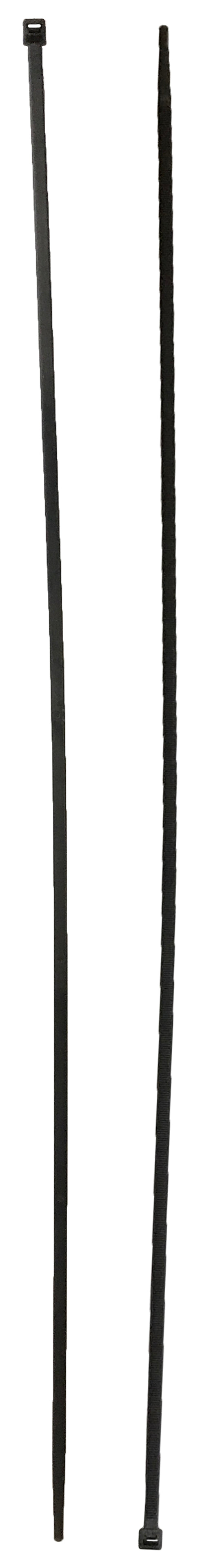 Heavy Duty Black 36" Inch Cable Ties 175 lbs - 50 Pack