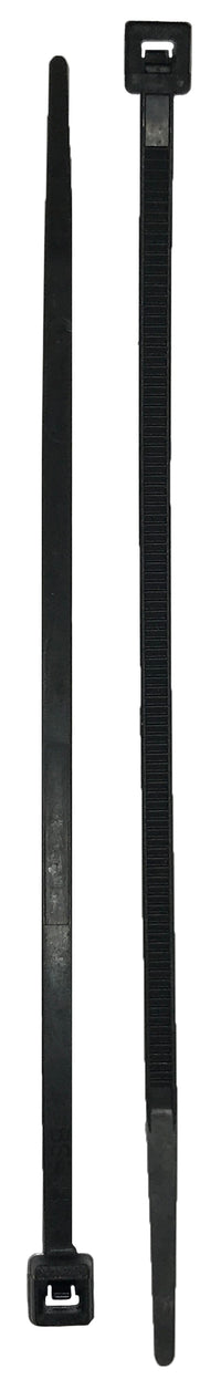 Standard Black 4" Inch Cable Ties 18 lbs - 1000 Pack
