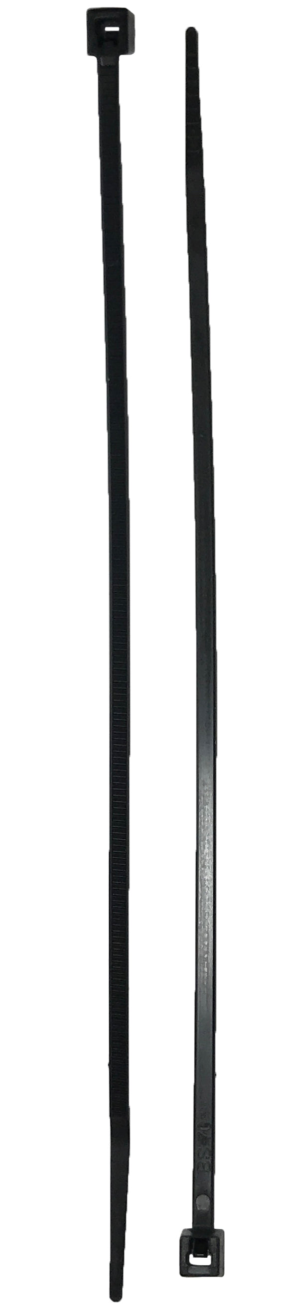 Standard Black 6" Inch Cable Ties 18 lbs - 100 Pack