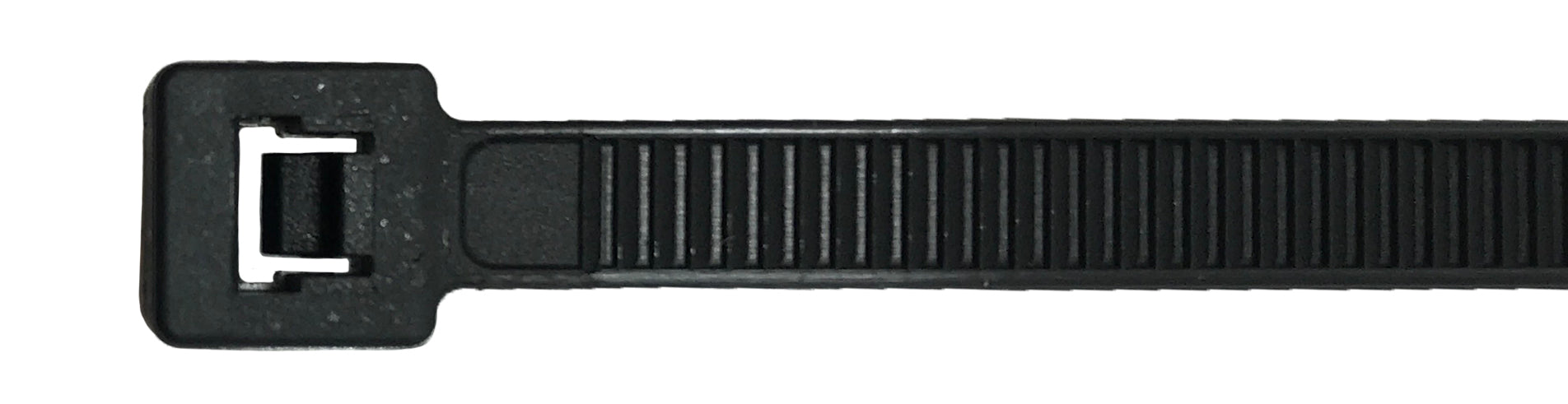 Releasable Black 7" Inch Cable Ties 50 lbs - 100 Pack