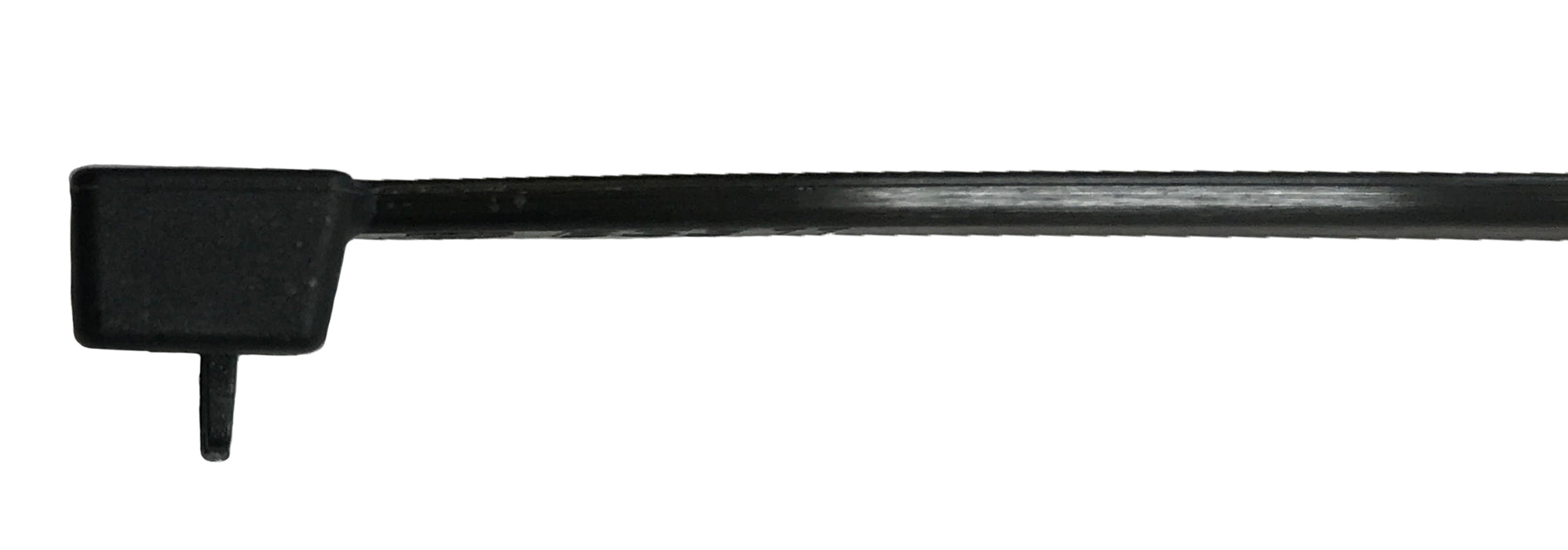 Releasable Black 7" Inch Cable Ties 50 lbs - 100 Pack