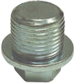 20mm - 1.50 Regular Point Zinc Plate 17mm Hex Drain Plug