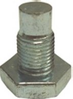 1/2"- 20 Dog Point Zinc 7/8" Hex Head Drain Plug