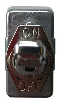 Universal Zinc Diecast Toggle Switch ON / OFF SPST - 12 Volts @ 50 Amps