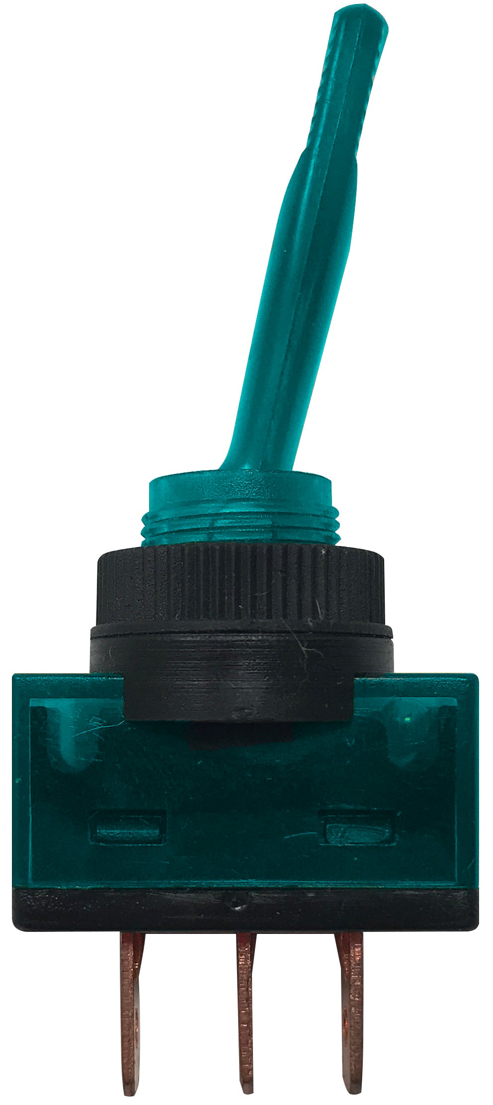 Universal Blue Illuminated ON / OFF Toggle Switch SPST - 20 Amp @ 12 Volt