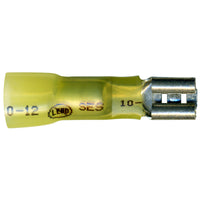 Elektralink Heat Shrink & Solder Female Quick Disconnect 12-10 Gauge .250 Tab - 500 Pack