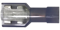 Nylon Fully Insulated Blue Female Quick Disconnect Connector 16-14 Gauge .110 Tab - 100 Pack