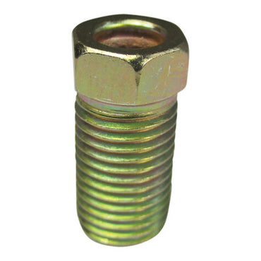 Long Standard Steel Invert Flare Tube Nut - 3/16" x 3/8" - 24 TPI - 10 Pack