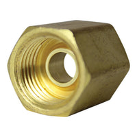 Brake Line Union Invert Flare Tube Nut 3/8" x 5/8" - 18 TPI - 10 Pack