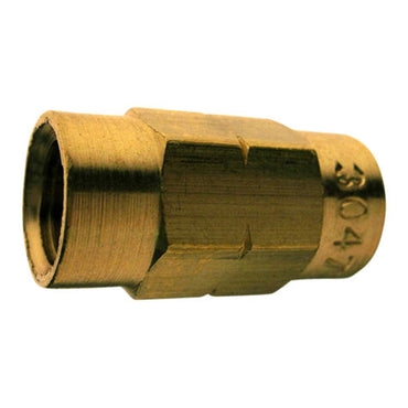 Brake Line Union Bubble Flare Tube Nut 3/16" x 3/8" - 24 TPI - Each