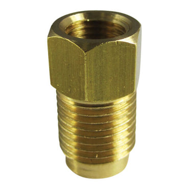 Brass Brake Line Adapters 3/16" (3/8" -24) 5/16" (1/2"-20) - Each