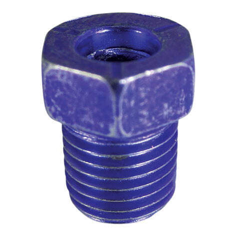 Standard Invert Flare Tube Nut 3/16" x 3/8"-24 TPI 7/16" Hex - 10 Pack