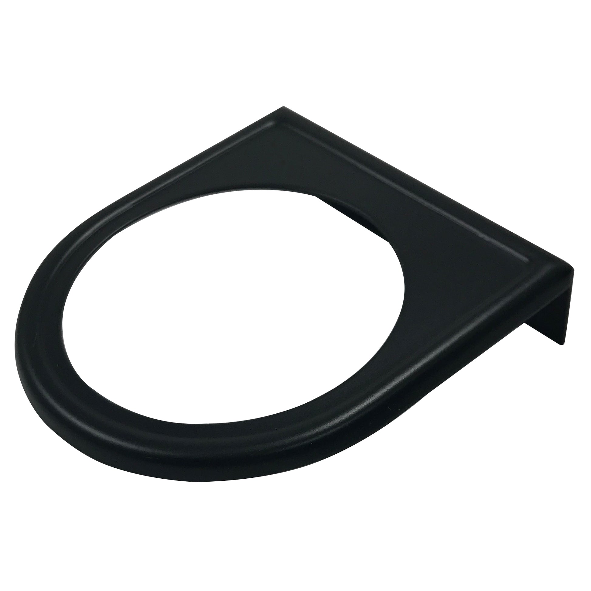 Universal Metal Black Under Dash Single Gauge Mounting Panel 2-1/16 Inch