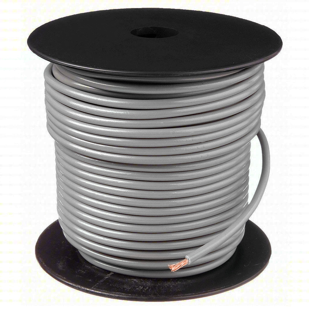 16 Gauge Gray Primary Wire - 500 FT