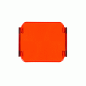 RED - PROTECTIVE LENS COVER FOR CUBE LIGHTS