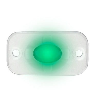 Heise HE-ML1G Green LED Marine Auxiliary Lighting Pod 9 Watt - 1.5 Inch x 3 Inch