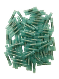 16-14 AWG Blue Heat Shrink & Crimp Butt Connector