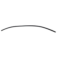 Flexible Thin Single Wall Non-Adhesive Heat Shrink Tubing 2:1 Black 3/64" ID - 12" Inch 10 Pack