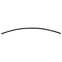 Flexible Thin Single Wall Non-Adhesive Heat Shrink Tubing 2:1 Black 1/16" ID - 25' Ft Spool
