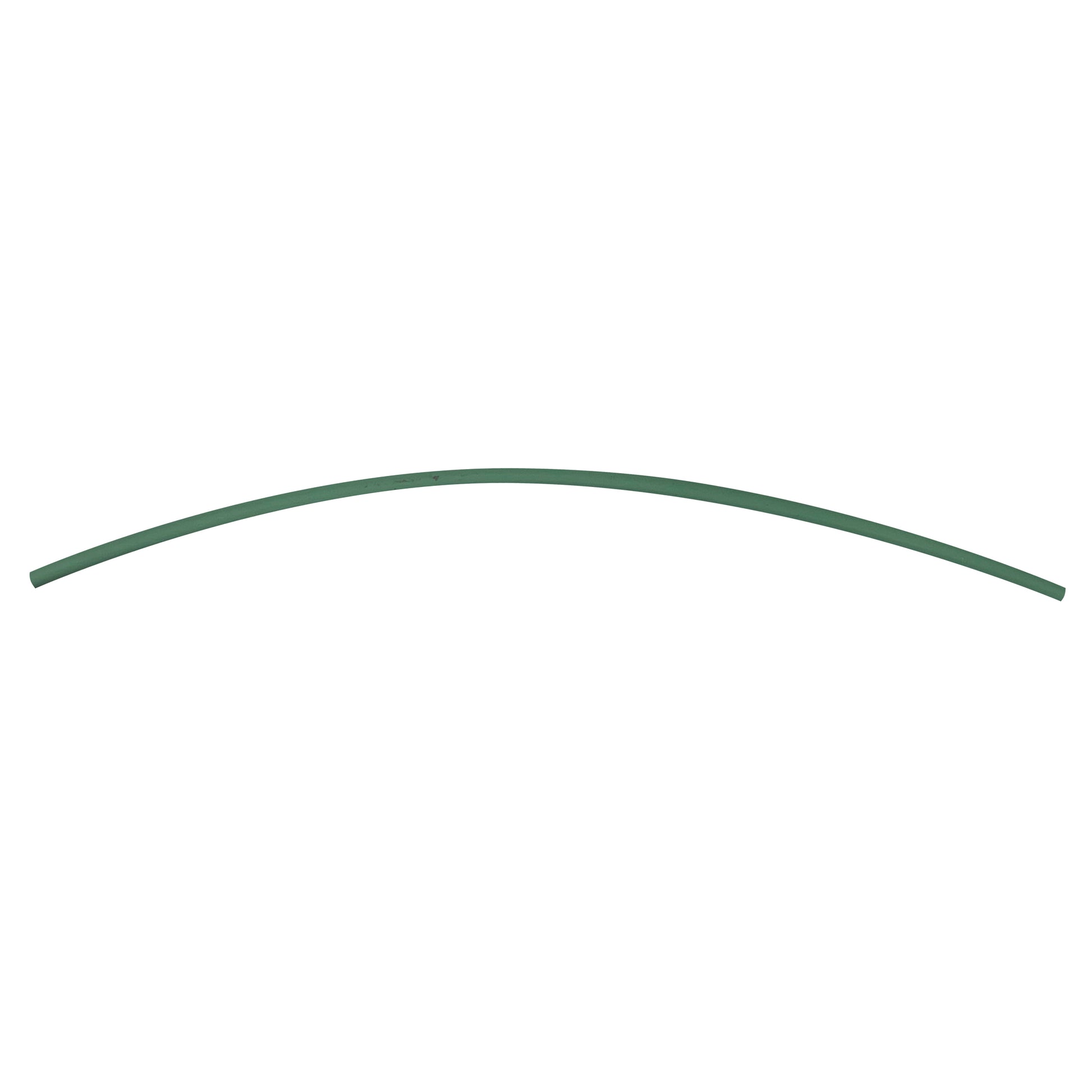 Flexible Thin Single Wall Non-Adhesive Heat Shrink Tubing 2:1 Green 3/32" ID - 12" Inch 10 Pack