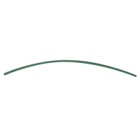 Flexible Thin Single Wall Non-Adhesive Heat Shrink Tubing 2:1 Green 3/32" ID - 12" Inch 10 Pack