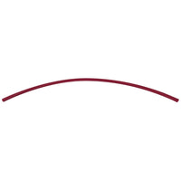 Flexible Thin Single Wall Non-Adhesive Heat Shrink Tubing 2:1 Red 3/32" ID - 25' Ft Spool