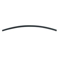 Flexible Thin Single Wall Non-Adhesive Heat Shrink Tubing 2:1 Black 1/8" ID - 25' Ft Spool
