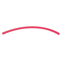 Flexible Thin Single Wall Non-Adhesive Heat Shrink Tubing 2:1 Red 1/8" ID - 12" Inch 10 Pack