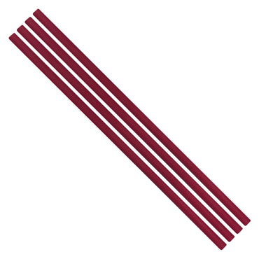 Flexible Thin Single Wall Non-Adhesive Heat Shrink Tubing 2:1 Red 3/16" ID - 48" Inch 4 Pack