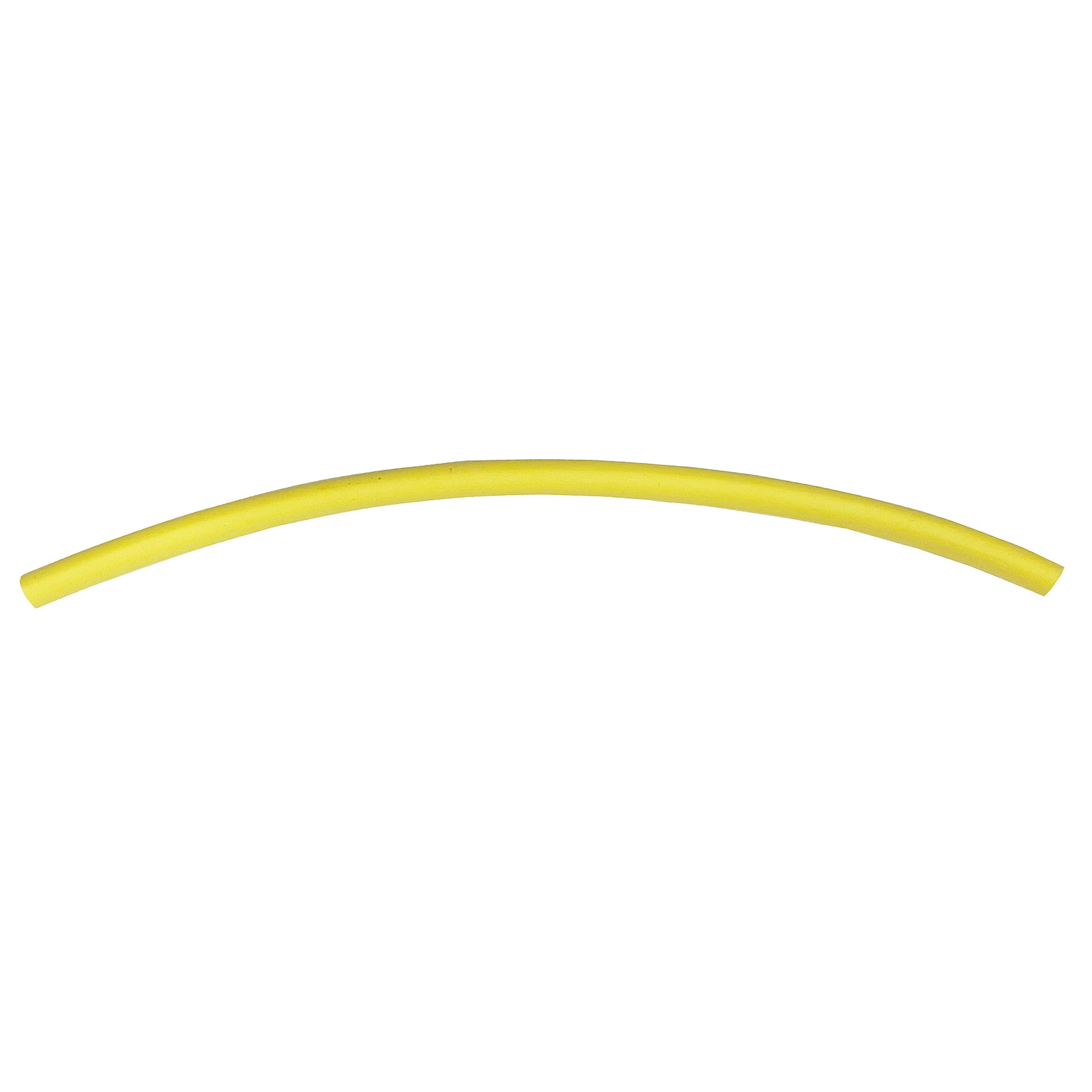 Flexible Thin Single Wall Non-Adhesive Heat Shrink Tubing 2:1 Yellow 3/16" ID - 100' Ft Spool