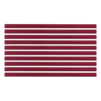 1/8" HEAT SHRINK Tubing  6" Red 25/BAG