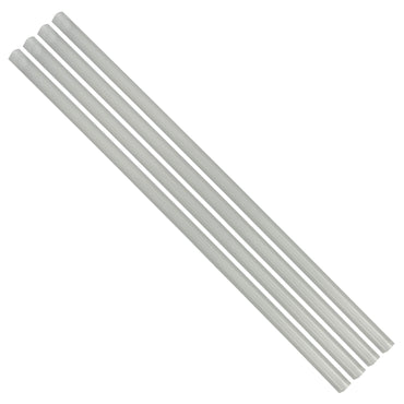Flexible Thin Single Wall Non-Adhesive Heat Shrink Tubing 2:1 Clear 1/2" ID - 48" Inch 4 Pack