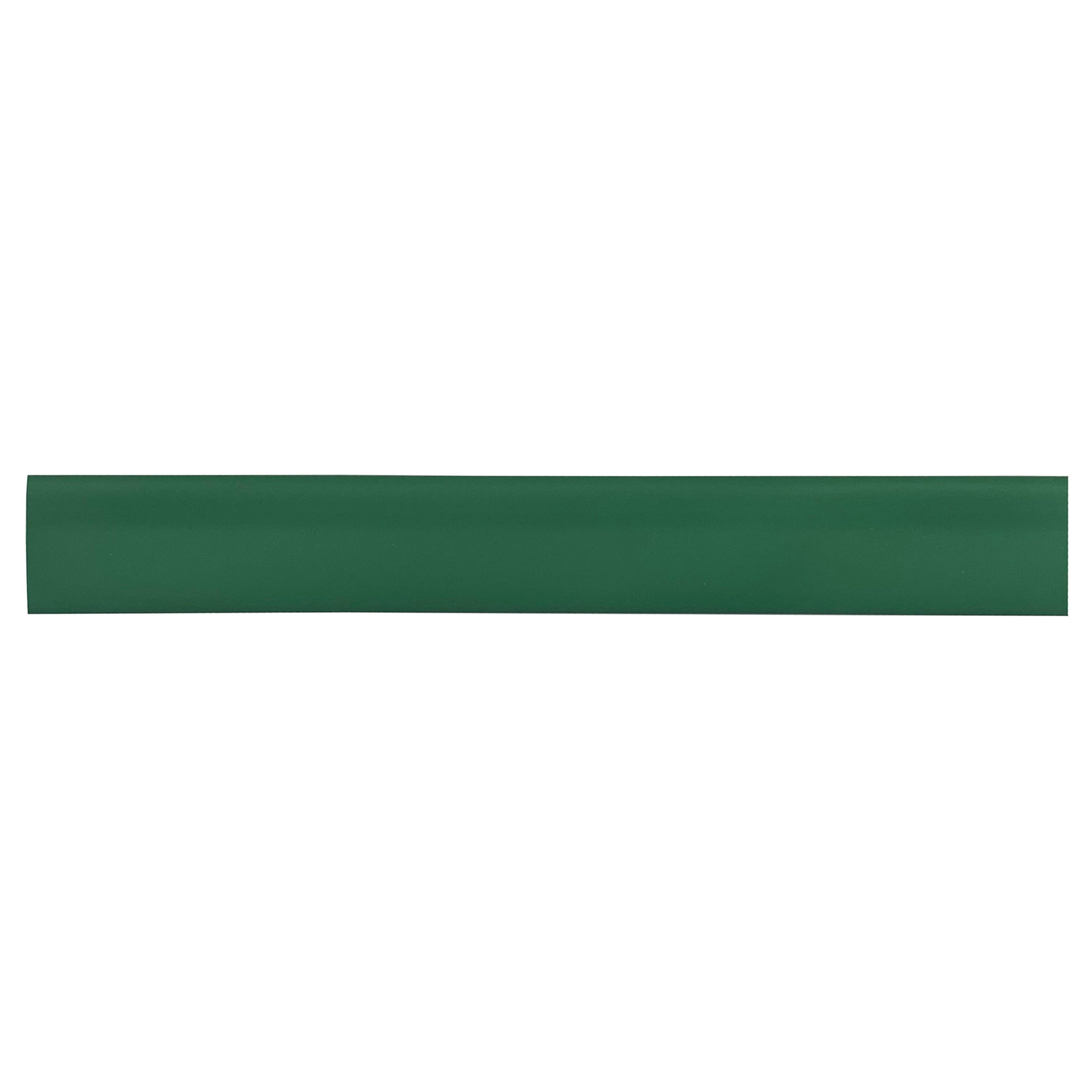 Flexible Thin Single Wall Non-Adhesive Heat Shrink Tubing 2:1 Green 1/2" ID - 100' Ft Spool