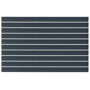 Flexible Thin Single Wall Non-Adhesive Heat Shrink Tubing 2:1 Black 3/4" ID - 12" Inch 10 Pack