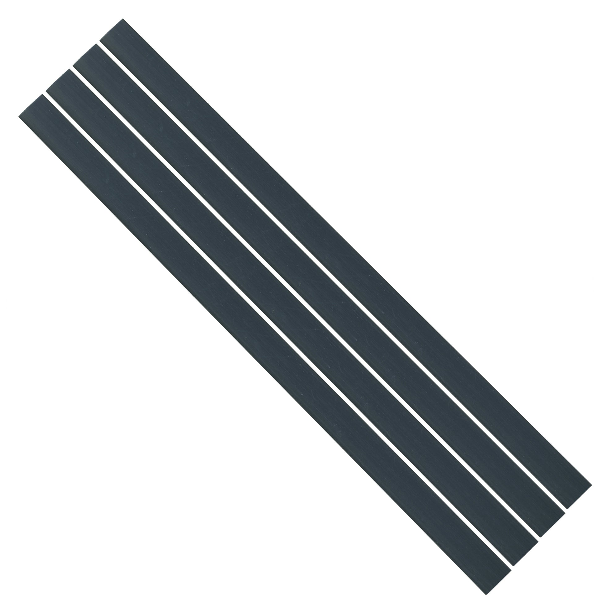 Flexible Thin Single Wall Non-Adhesive Heat Shrink Tubing 2:1 Black 3/4" ID - 25' Ft Spool