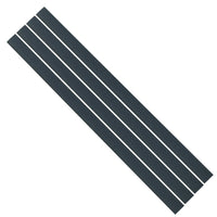 Flexible Thin Single Wall Non-Adhesive Heat Shrink Tubing 2:1 Black 3/4" ID - 25' Ft Spool