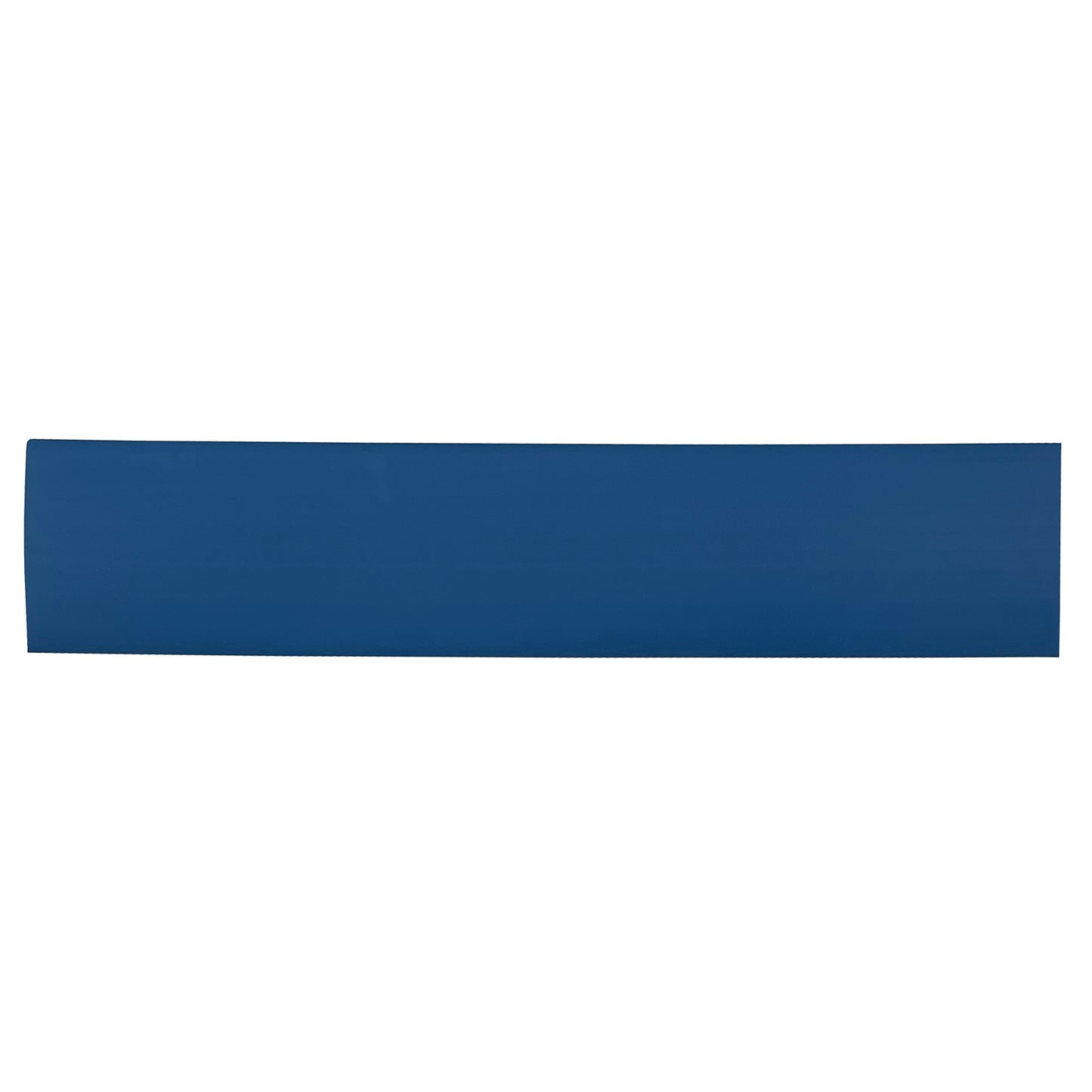 Flexible Thin Single Wall Non-Adhesive Heat Shrink Tubing 2:1 Blue 3/4" ID - 12" Inch 10 Pack