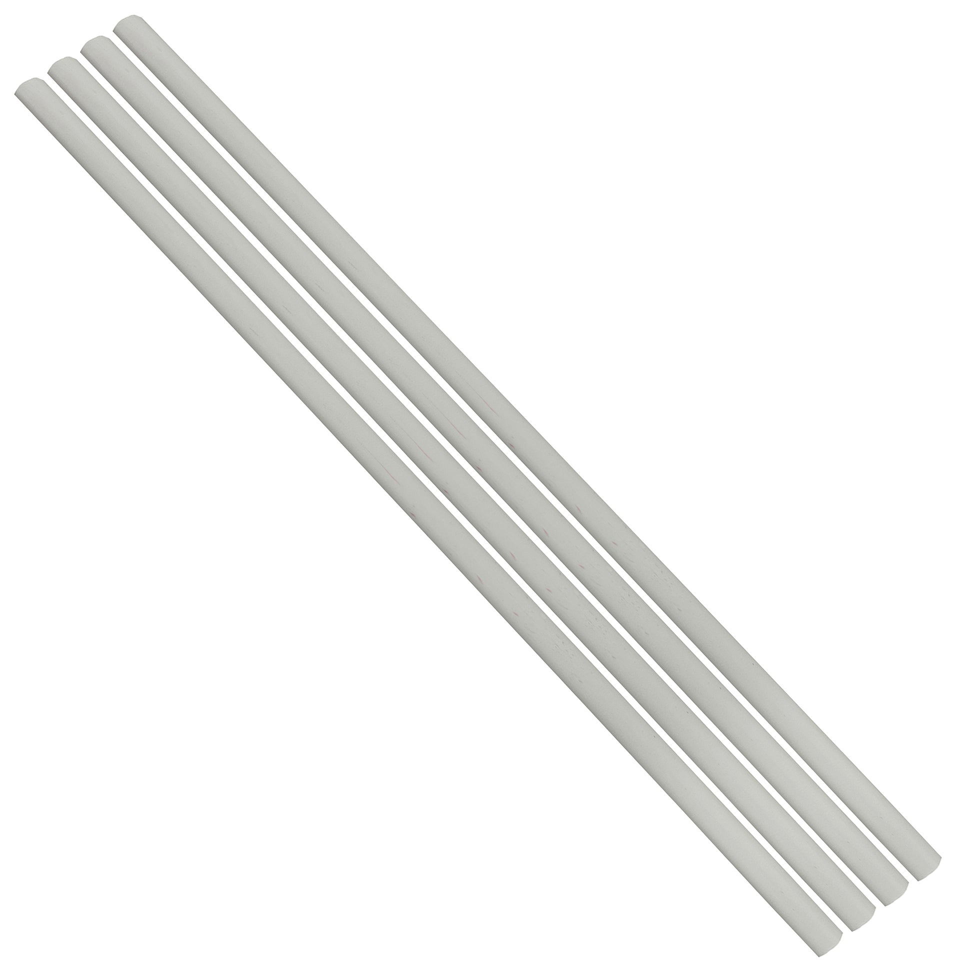 Flexible Thin Single Wall Non-Adhesive Heat Shrink Tubing 2:1 White 3/4" ID - 25' Ft Spool