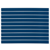 Flexible Thin Single Wall Non-Adhesive Heat Shrink Tubing 2:1 Blue 1" ID - 12" Inch 10 Pack