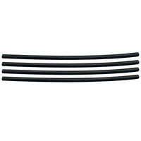 Flexible Dual Wall Adhesive-lined Heat Shrink Tubing 3:1 Black 1/8" ID - 12" Inch 4 Pack