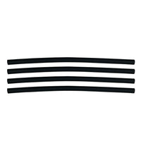 Flexible Dual Wall Adhesive-lined Heat Shrink Tubing 3:1 Black 3/16" ID - 12" Inch 4 Pack
