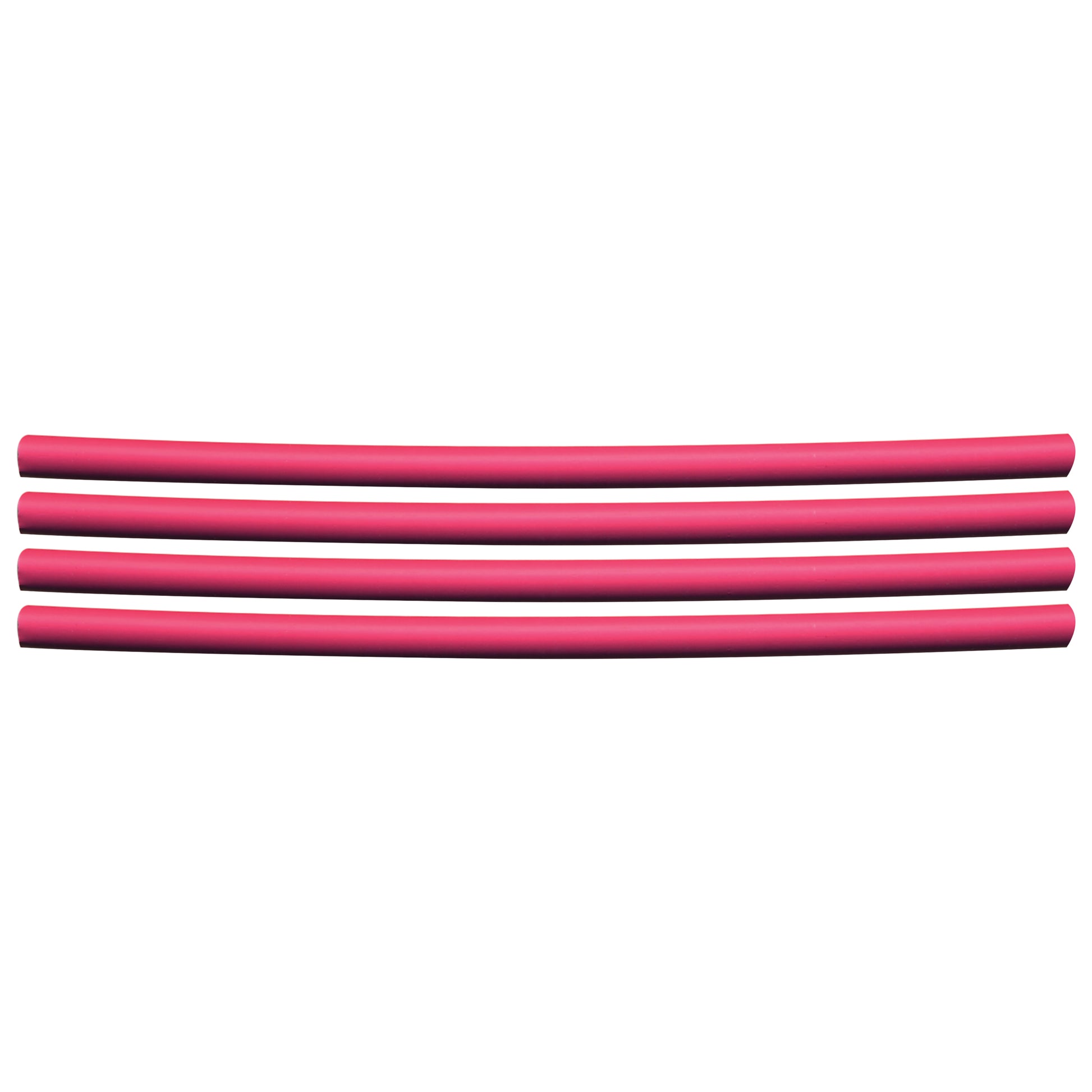 Flexible Dual Wall Adhesive-lined Heat Shrink Tubing 3:1 Red 3/16" ID - 12" Inch 4 Pack