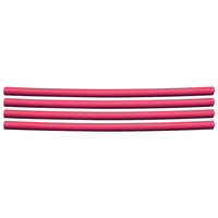 Flexible Dual Wall Adhesive-lined Heat Shrink Tubing 3:1 Red 3/16" ID - 12" Inch 4 Pack