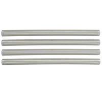 Flexible Dual Wall Adhesive-lined Heat Shrink Tubing 3:1 Clear 1/4" ID - 12" Inch 4 Pack