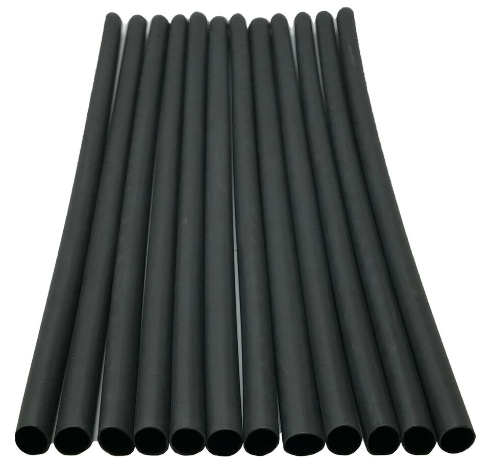 3/8" ID Heat Shrink Tubing - 3:1 Ratio - Dual Wall Adhesive - 12" Length - 16 Pack