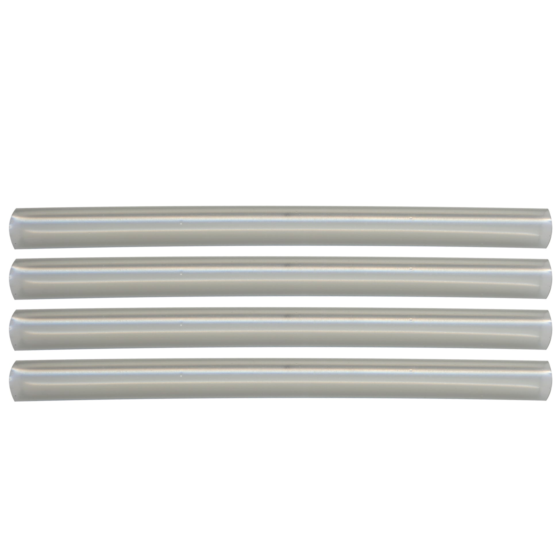 Flexible Dual Wall Adhesive-lined Heat Shrink Tubing 3:1 Clear 3/8" ID - 12" Inch 4 Pack