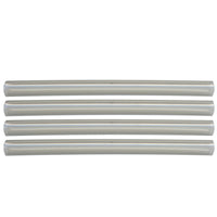 Flexible Dual Wall Adhesive-lined Heat Shrink Tubing 3:1 Clear 3/8" ID - 12" Inch 4 Pack