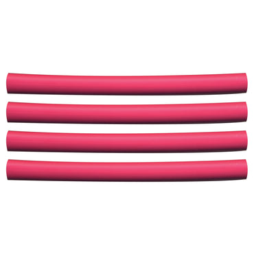 Flexible Dual Wall Adhesive-lined Heat Shrink Tubing 3:1 Red 3/8" ID - 12" Inch 4 Pack
