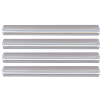 Flexible Dual Wall Adhesive-lined Heat Shrink Tubing 3:1 Clear 1/2" ID - 12" Inch 4 Pack